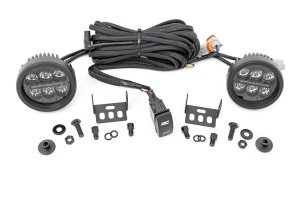 Ford Bronco LED Light Kit - Ditch Mount - Rough Country - 3.5